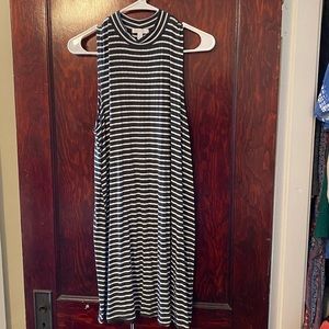 High neck dress